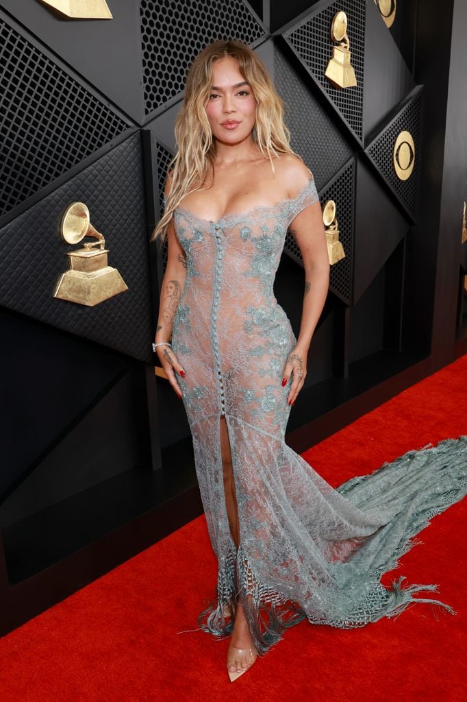 Para la cantante, esta fue su segunda vez en los Grammys.
