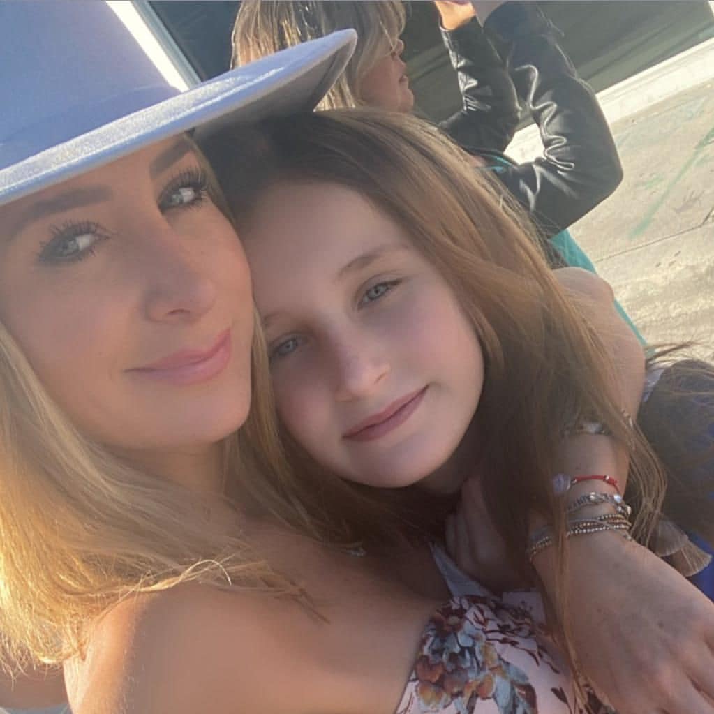 Geraldine Bazán y su hija Elissa