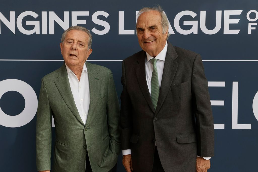 Javier Godó, conde de Godó, junto a Joaquín Gay de Montellá