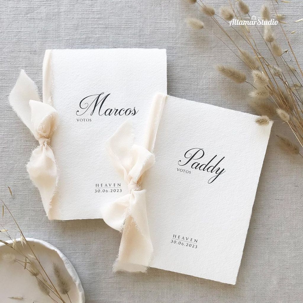 Votos de la boda de Marcos Llorente y Paddy Noarbe