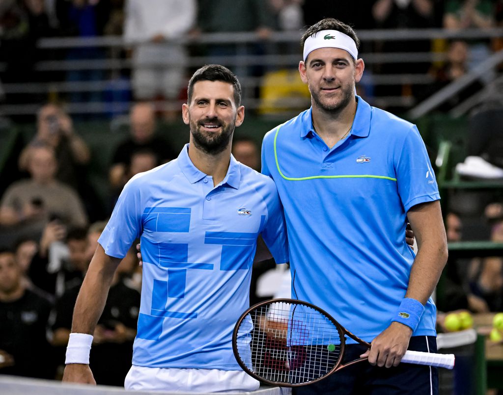 Djokovic y Del Potro sin muy buenos amigos