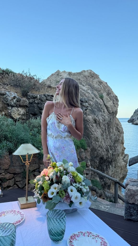 Talita Von Furstenberg muestra imágenes de su compromiso con Rocco Brignone de Brabant