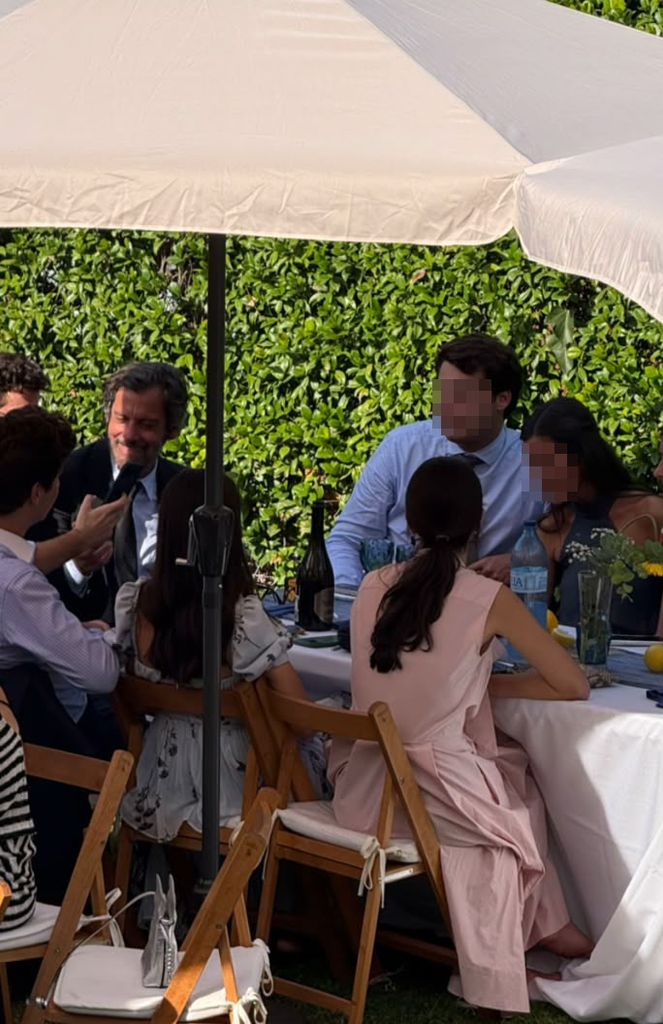 Quique Sánchez-Flores acompañó a su hija en un día tan especial