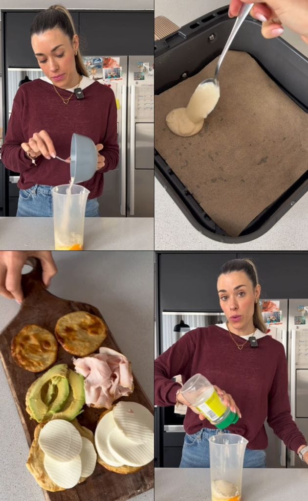 Estas tortitas que nos enseña a preparar Marta son verdaderamente 'delicious'.