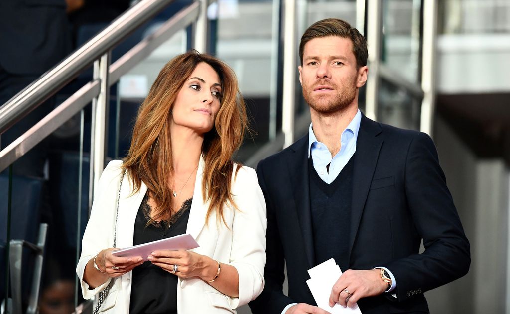 Xabi Alonso y Nagore Aramburu, en una imagen de archivo