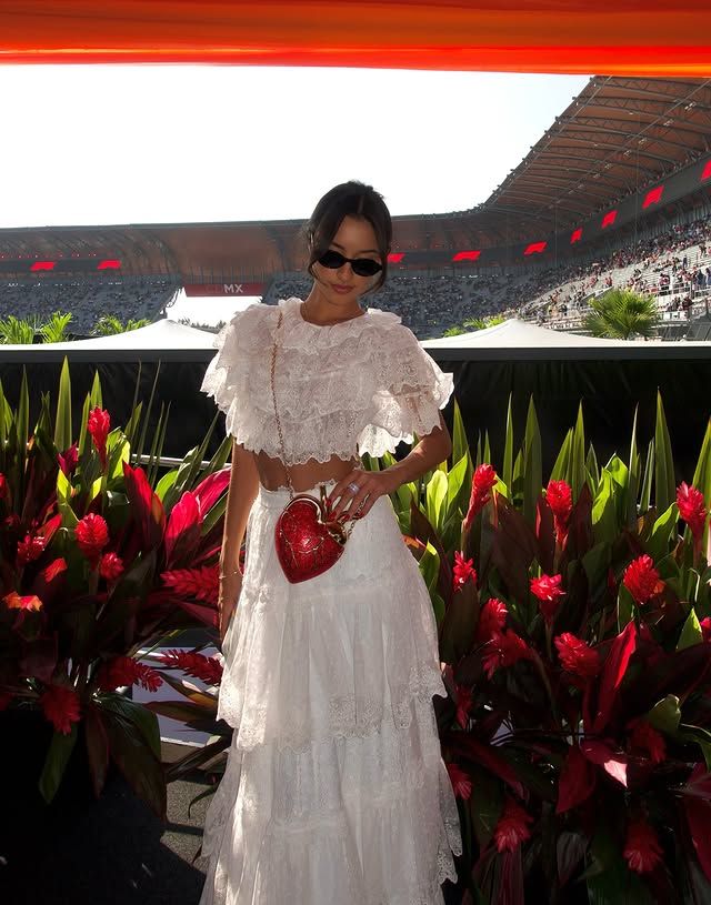 Alexandra Malena Saint Mleux, novia mexicana de Charles Leclerc