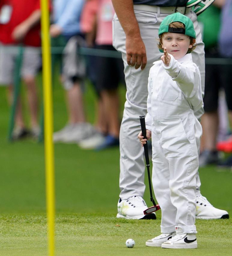El hijo del golfista Tommy Fleetwood 