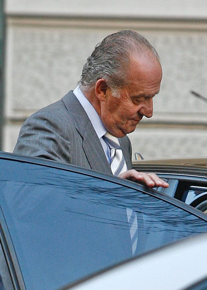 Don Juan Carlos en Madrid en el año 2010