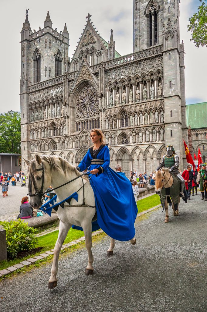 Festival de San Olaf (Olavsfestdagene), en Trondheim, provincia de Sør-Trøndelag, Noruega.