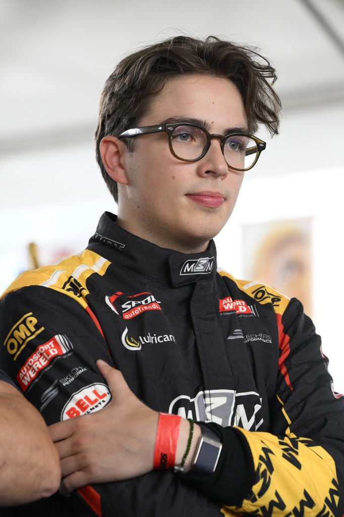 Aymeric de Bélgica en una imagen de archivo, tomada durante una carrera el pasado julio