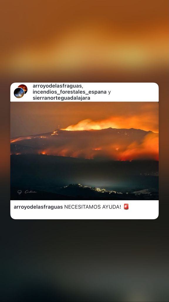 El mensaje pidiendo ayuda que ha compartido Sara Carbonero