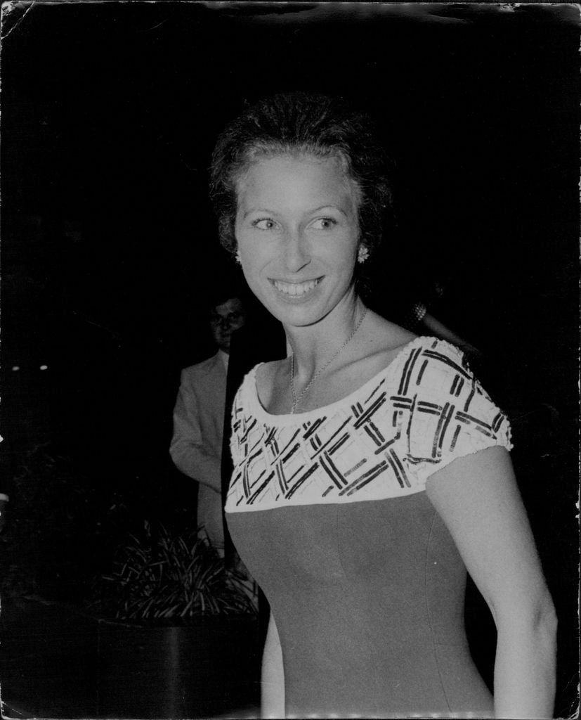 Plano medio de la Princesa Ana en 1974