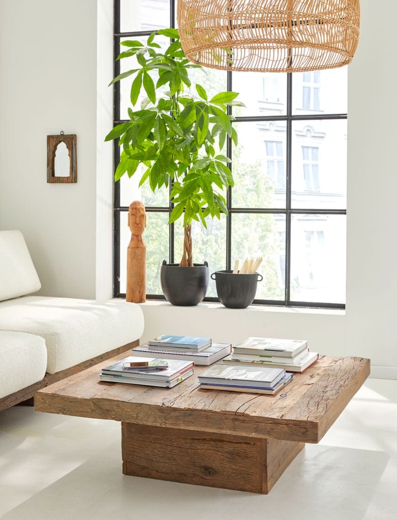 Mesa de centro de madera