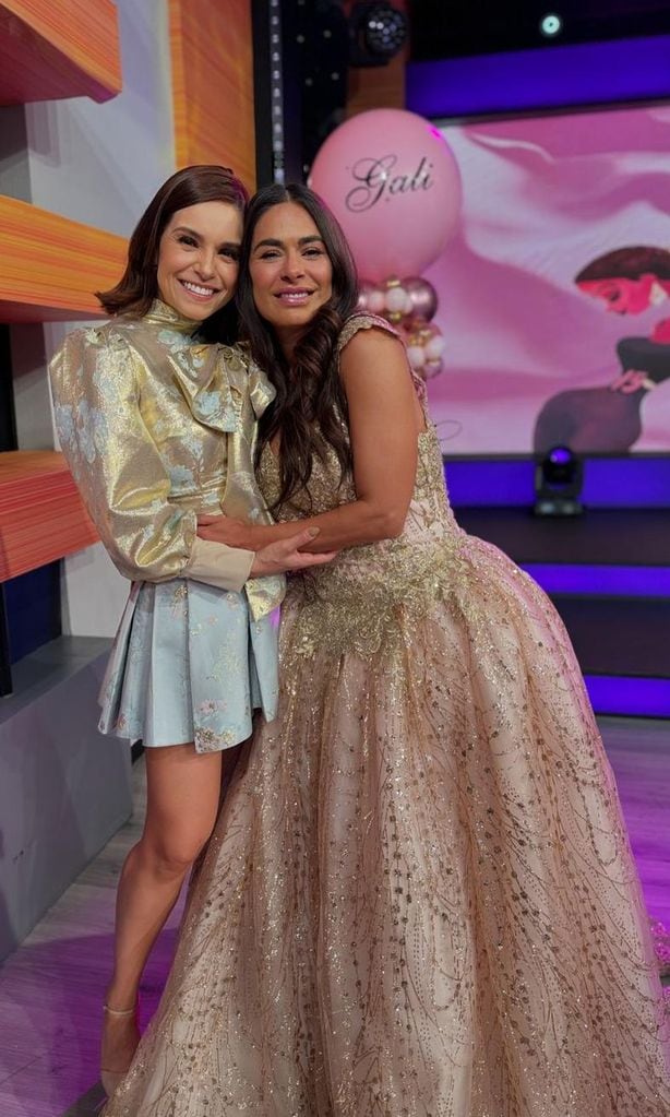 Galilea Montijo y Tania Rincón