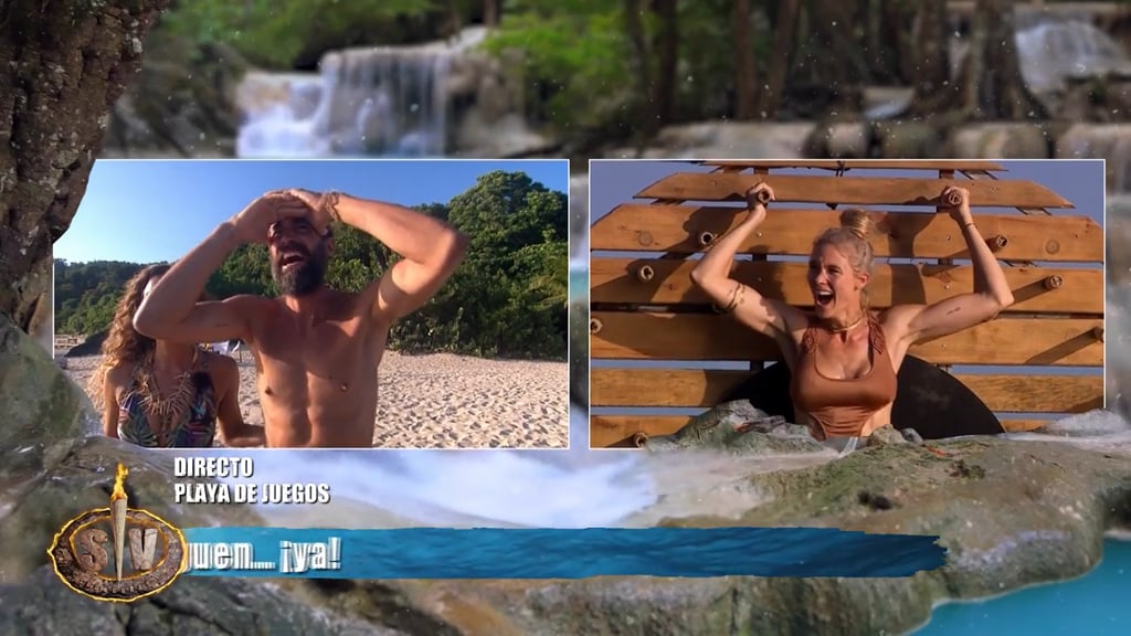 Visita de Patricia Montero a Álex Adrover en Supervivientes 2025