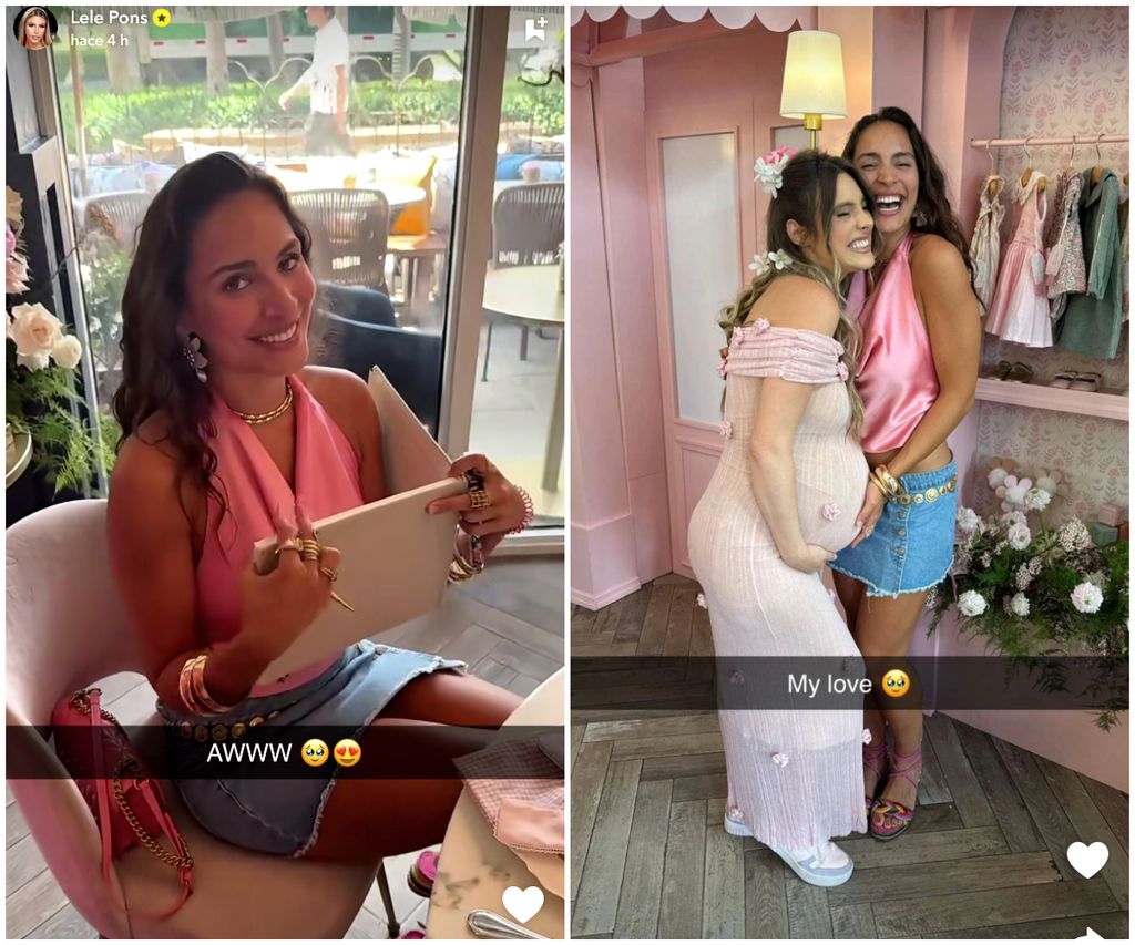 Isadora Figueroa era una de las invitadas infaltables en el baby shower de Lele Pons.