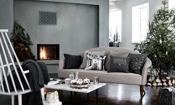 Adapta tu estilo y el de tu casa a la decoración de esta época. Debe resultar festiva y especial, pero también cómoda y funcional. HM Home (hm.com).
