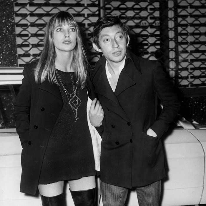 Jane Birkin y Serge Gainsbourg