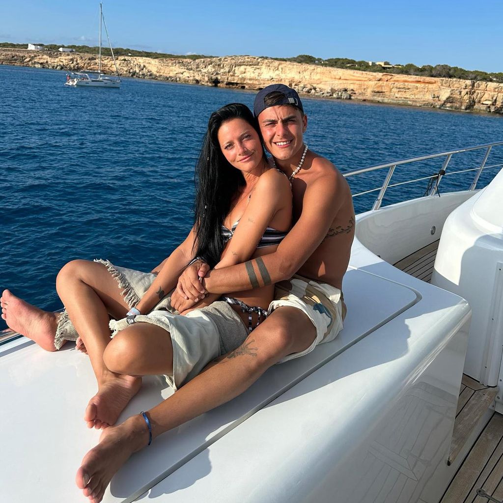 Oriana Sabatini y Paulo Dybala