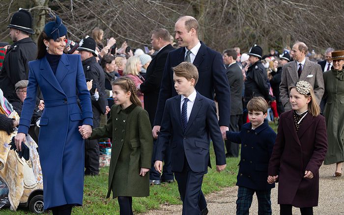 Príncipes de Gales y sus hijos 
