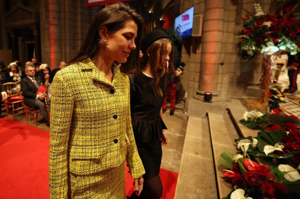 Carlota y Alexandra de Hanover en el Día Nacional de Mónaco