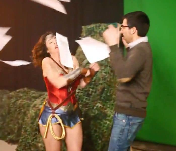 Mamen pierde los papeles en la promo de su nuevo programa