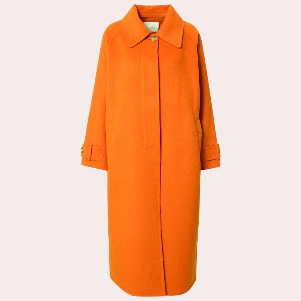 abrigo naranja