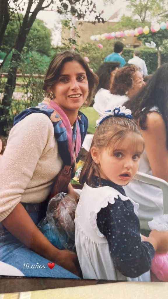 Michelle Renaud y su mamá
