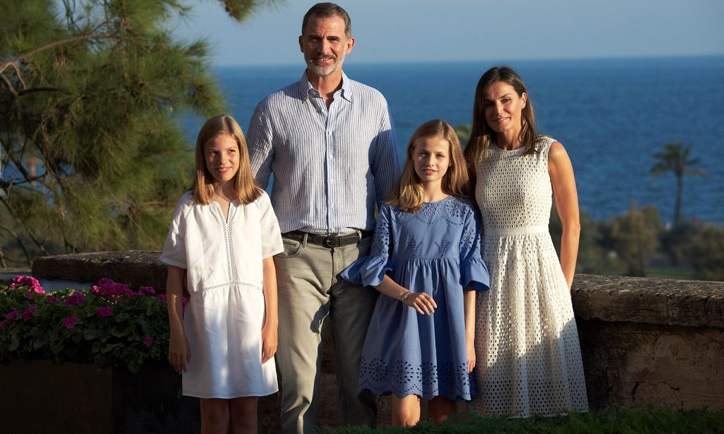 spanish royals summer photocall in palma de mallorca