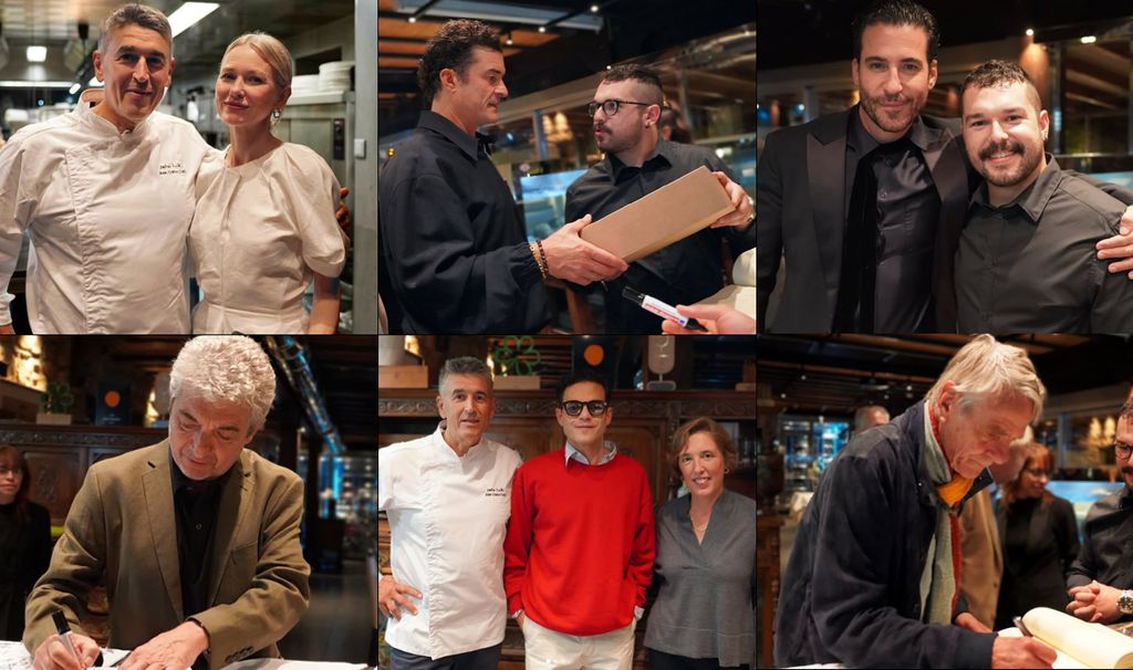 El comedor de Zelai Txiki ha recibido estos días la visita de numerosas celebs.