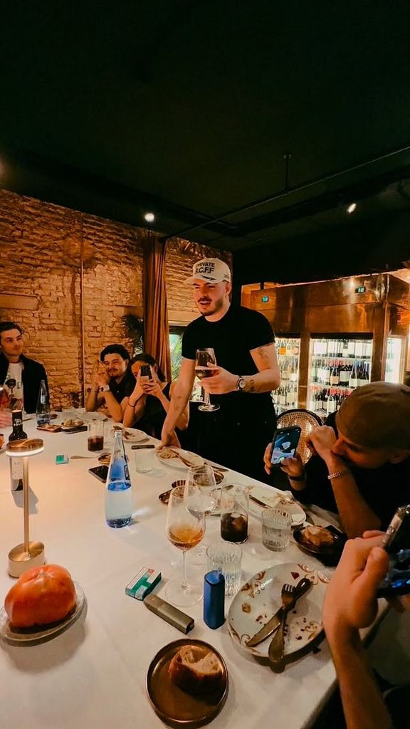 Así estaba siendo la bonita celebración