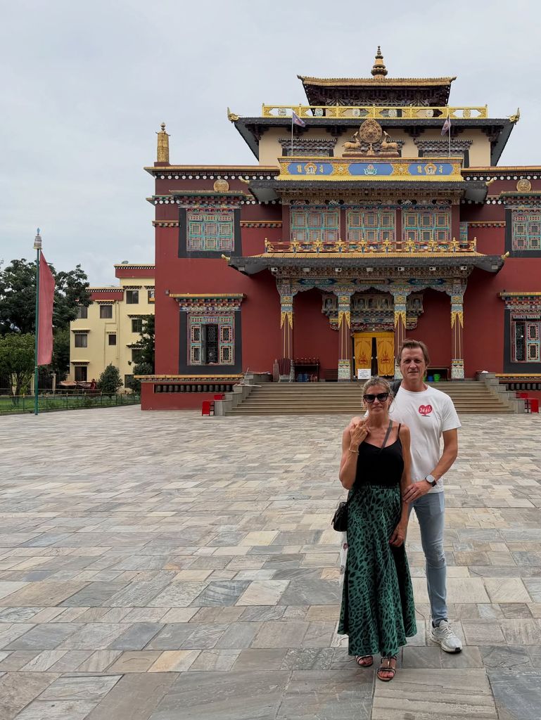 Patricia Cerezo y Kiko Gámez en su luna de miel en Nepal