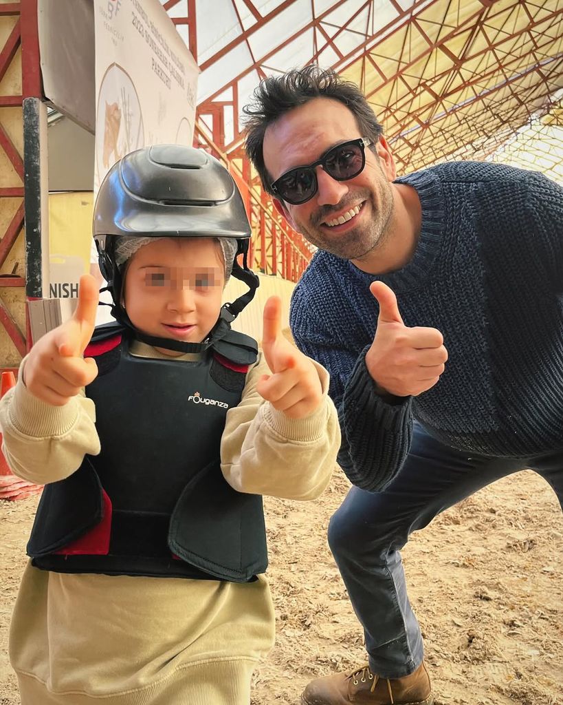 Bugra Güslsoy y su hijo Cem muestran siempre una gran complicidad