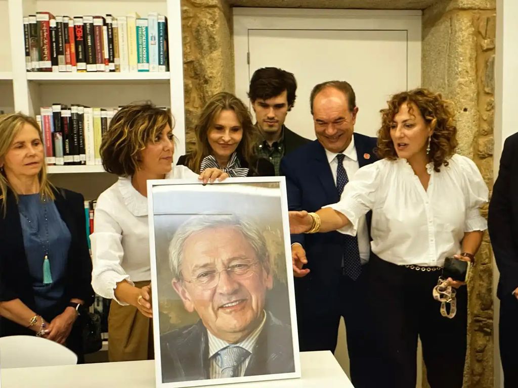 Homenaje a Fernando Ónega en la localidad pontevedresa