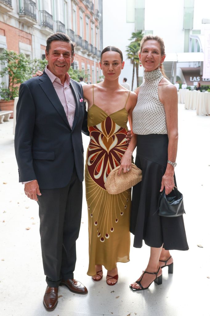 Rochi Laffón y su vestido 'holístico' en el Thyssen