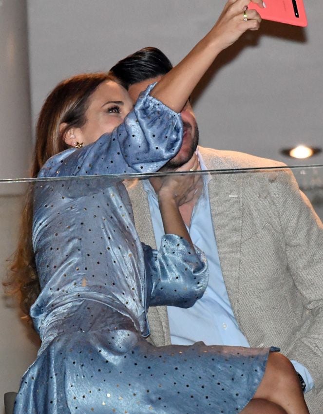Paula Echevarría en la Semana Santa malagueña