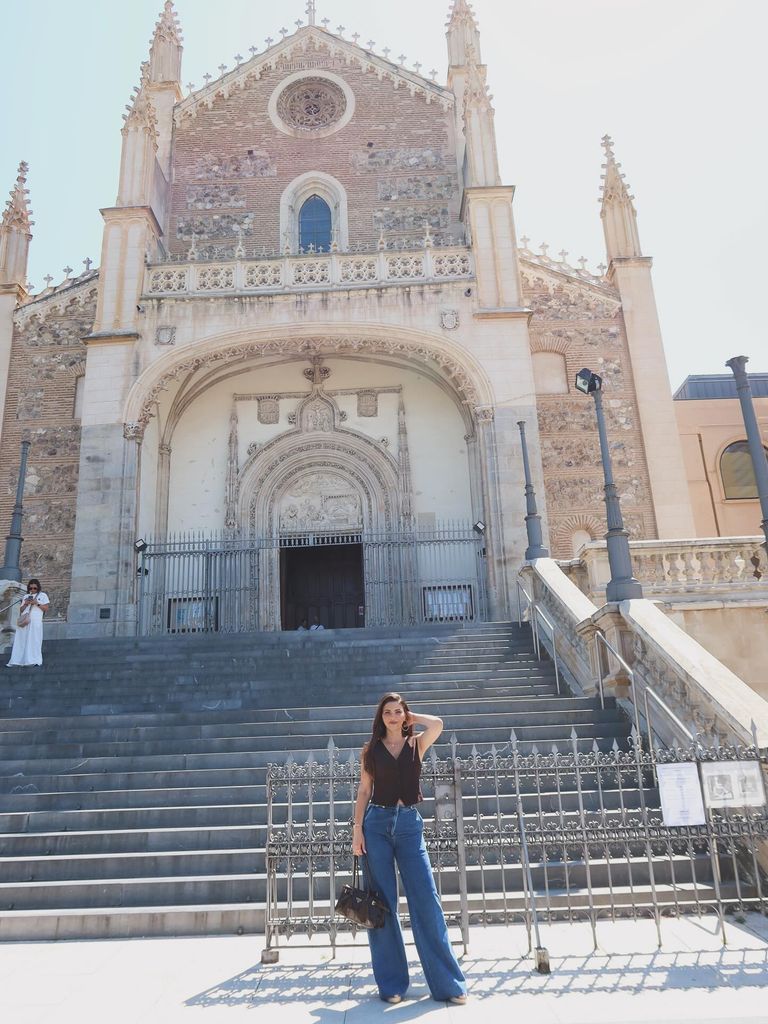 Antes de viajar a Grecia, 'Chiqui' estuvo en Madrid, España.