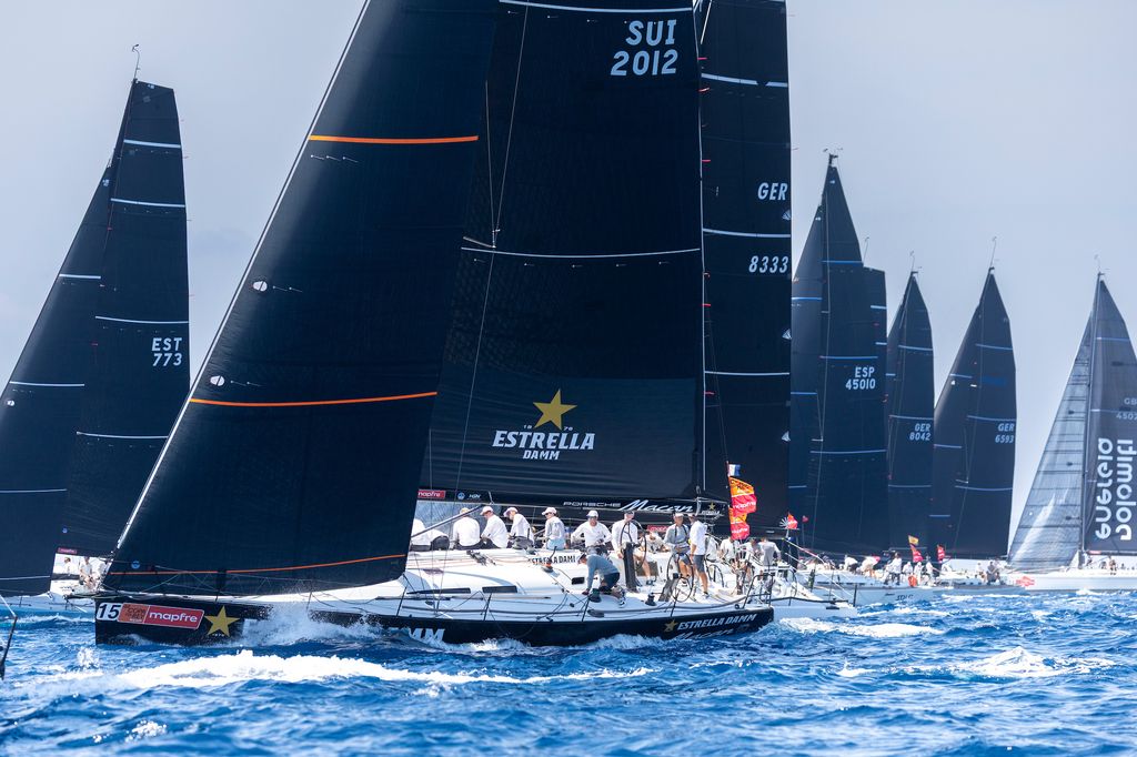 El rey Felipe VI participando en la 44 Copa del Rey Mapfre en Mallorca, el 3 de agosto de 2026
