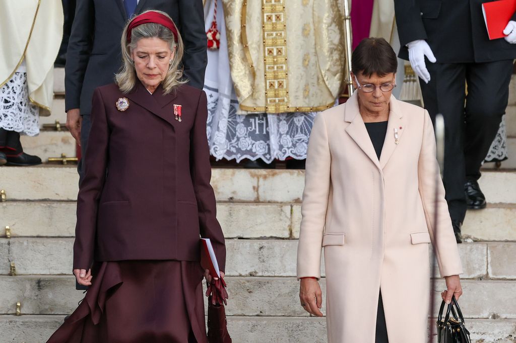 La princesas Carolina y Estefanía en el Día Nacional de Mónaco 2025