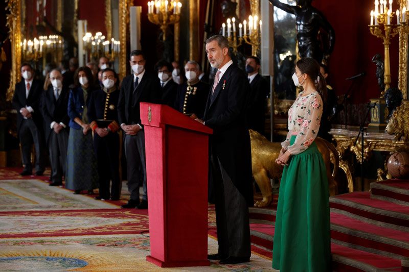 Reyes Felipe y Letizia
