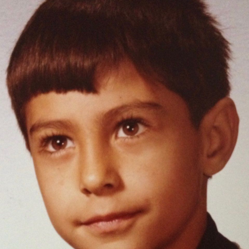 Juan del Val cuando era niño