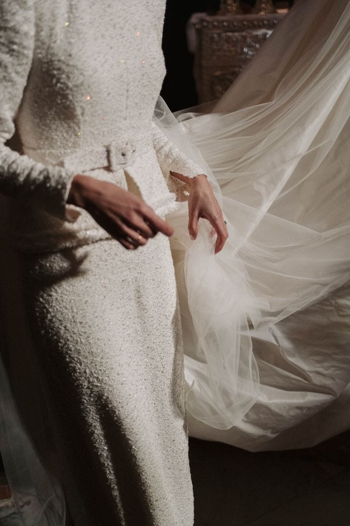 Boda viral córdoba vestido con cinturón