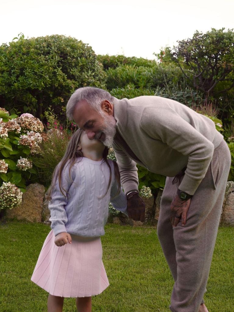 Gianluca Vacchi y su hija Blu tiene una relación muy cercana.