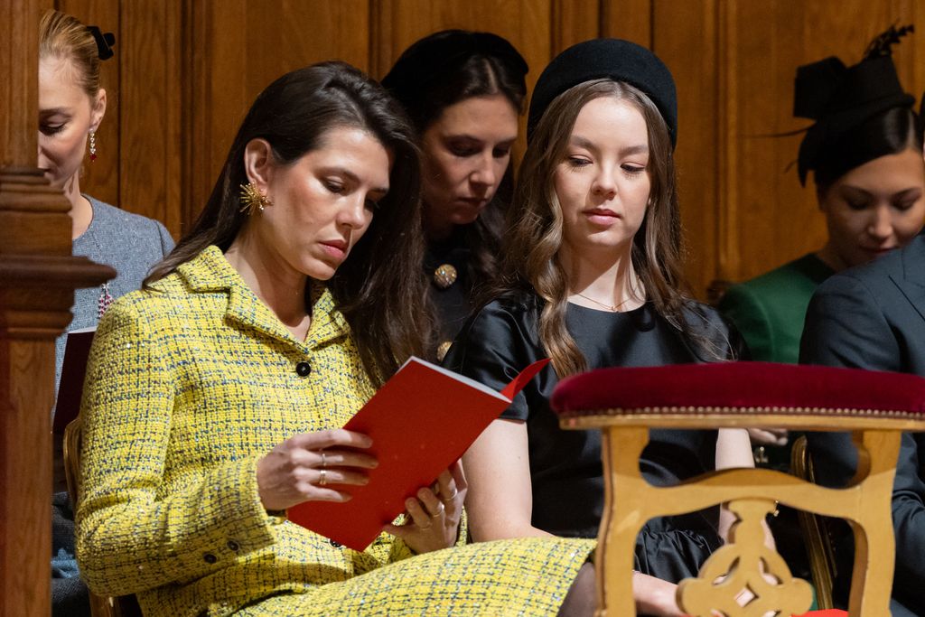 Carlota Casiraghi con su hermana, Alejandra de Hannover
