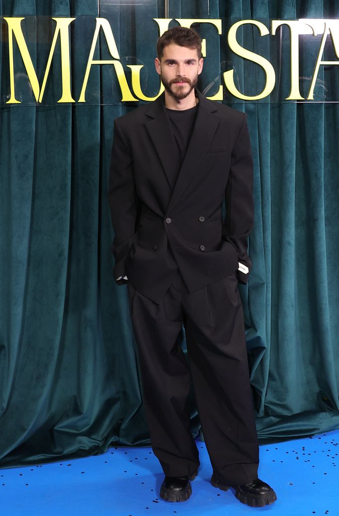 Álvaro Mel en la Premiere de 'Su Majestad'