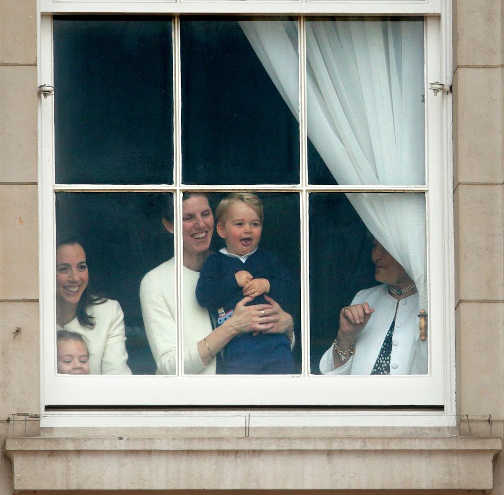 María Teresa Turrión Borrallo en Buckingham Palace