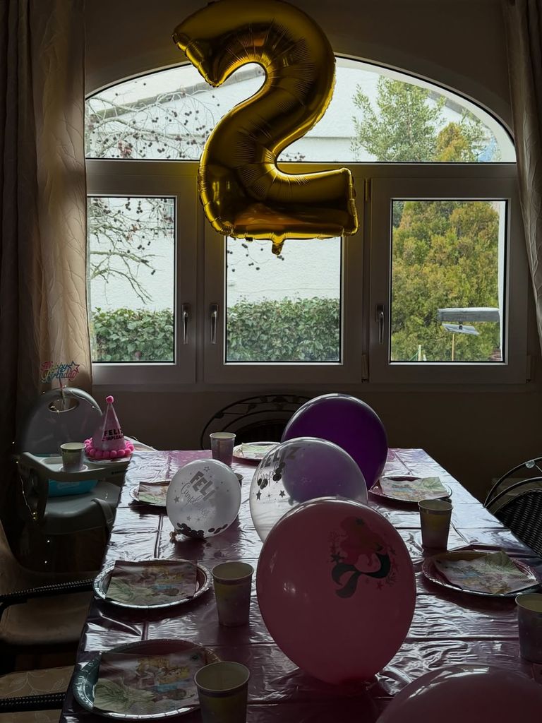 La hermana de María Pedraza ha mostrado la decoración de la fiesta