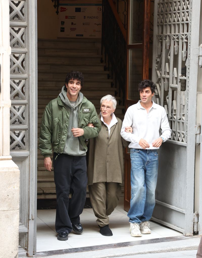 Glenn Close, de 78 años, está en Madrid para rodar 'La bola negra', película de Los Javis
