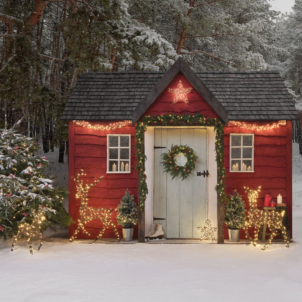 Iluminación navideña exterior