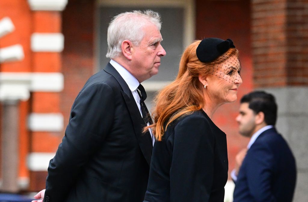 El príncipe Andrés y Sarah Ferguson